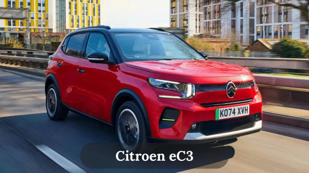 Citroen eC3 – Stylish Electric Hatchback Among Cheapest EV Cars in India