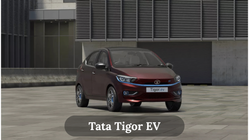 Tata Tigor EV – Compact Electric Sedan in Cheapest EV Cars in India List