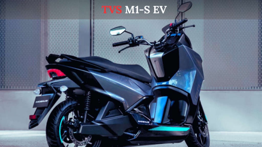 Upcoming TVS M1-S electric scooter design teased before launch