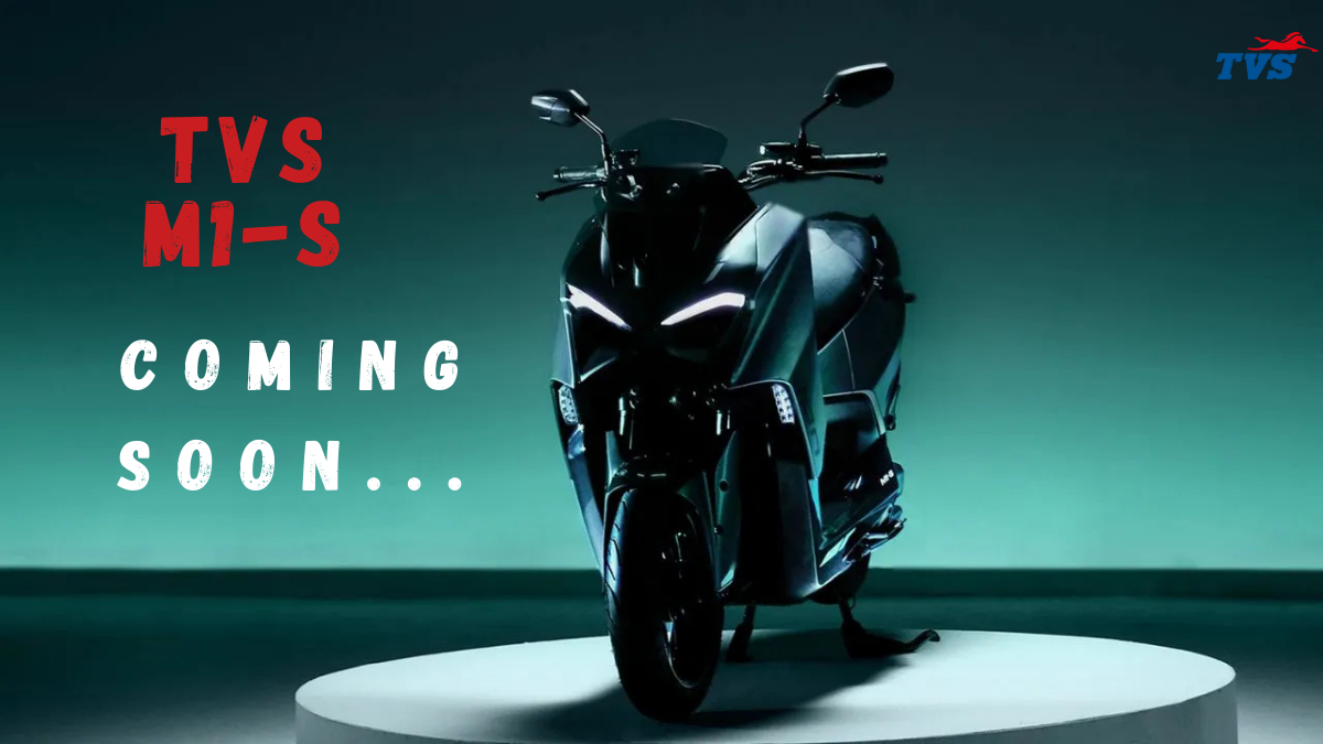 TVS M1-S EV Scooter teased ahead of official launch in India