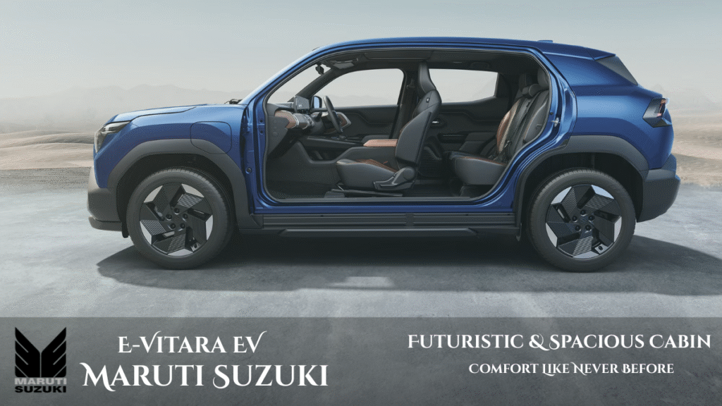 E-Vitara EV Maruti Suzuki electric SUV with modern design and long driving range in India