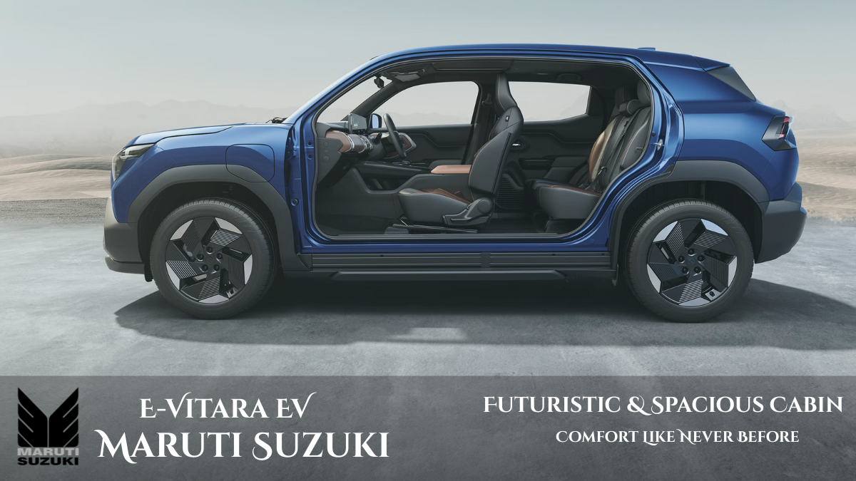 E-Vitara EV Maruti Suzuki electric SUV with modern design and long driving range in India