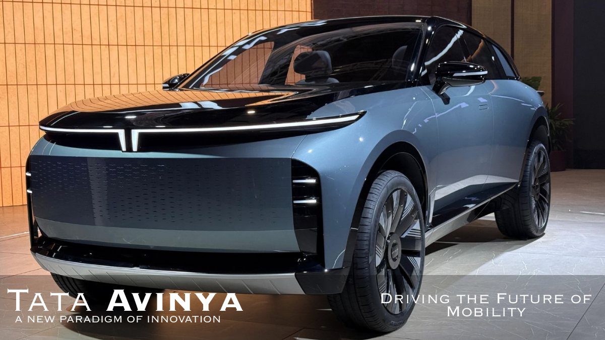 Tata Avinya EV showcased in India with futuristic design, premium features, and complete specifications