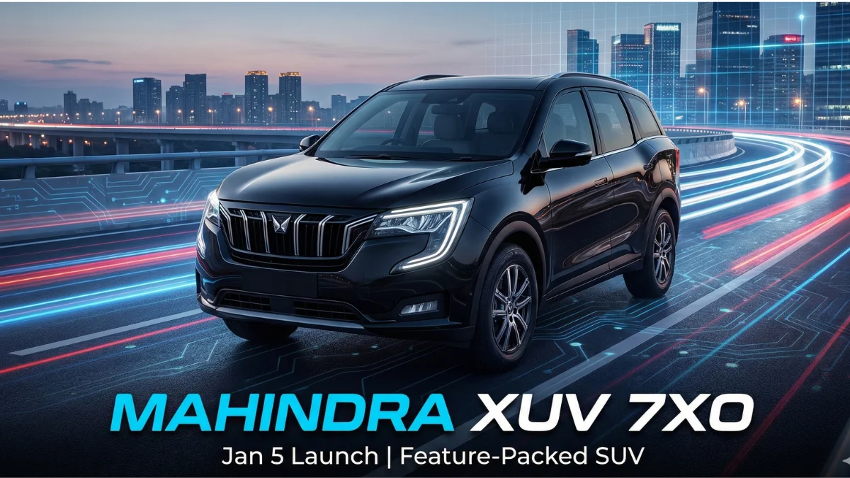 mahindra xuv 7xo upcoming SUV teased with 540-degree camera and premium tech features