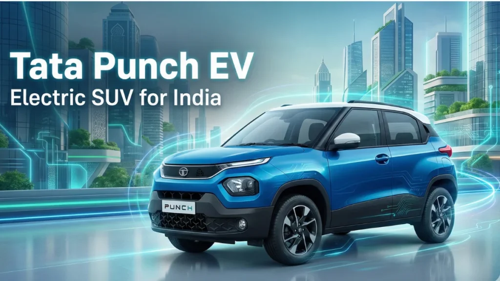 Tata Punch EV electric SUV featured image