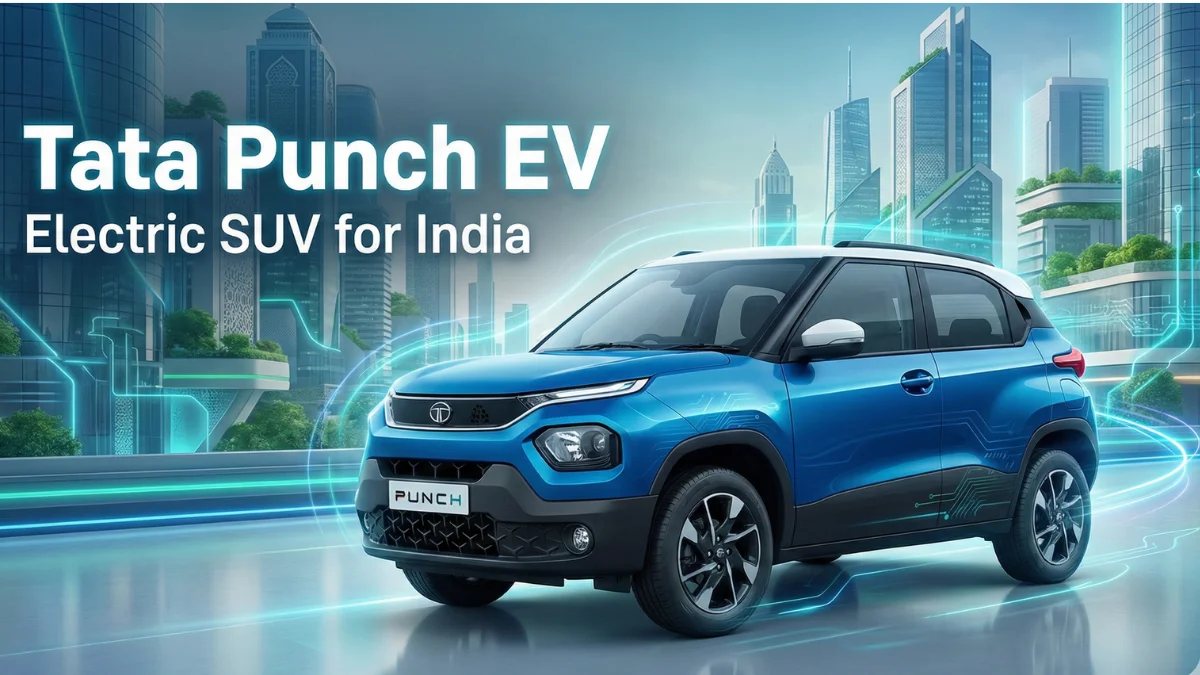 Tata Punch EV electric SUV featured image