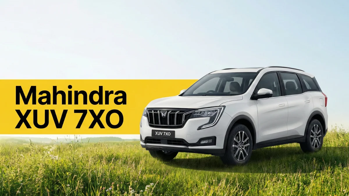 Mahindra XUV 7XO SUV featured image showing exterior design and premium styling