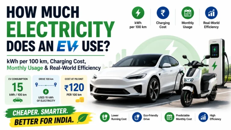 How Much Electricity Does an EV Use? kWh & Cost Guide